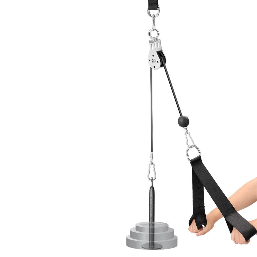 F054A Fitness DIY Pulley Cable Machine Attachment System Loading Pin Lifting Arm Biceps Triceps Blaster Hand Strength Training Equipment