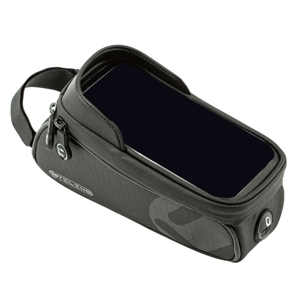 CYCLING 1L Waterproof Bicycle Tube Top Bag Bike Front Frame Touch Screen Phone Case Bag