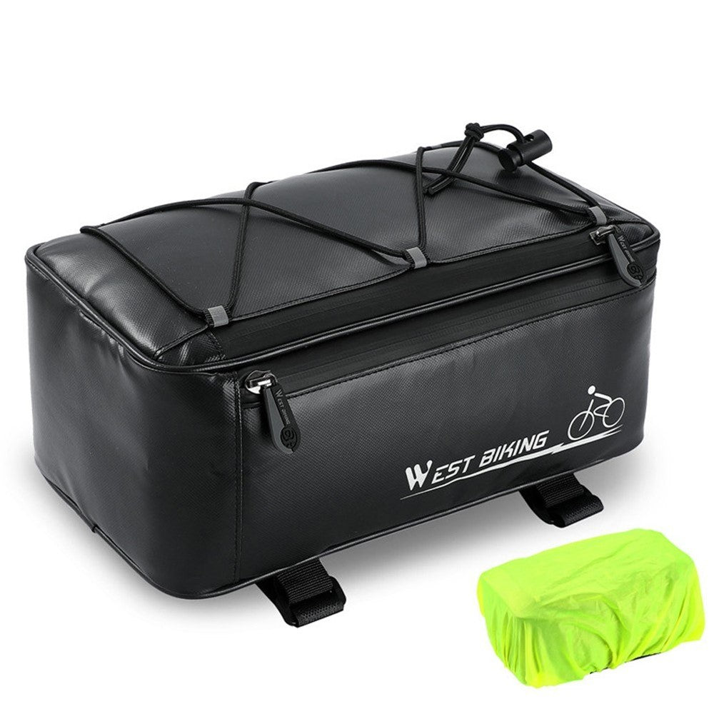 WEST BIKING Bike Rack Bag Waterproof 4L Rear Seat Bag Pannier Trunk Bag Electric Cycling Bike Carrier Backseat Storage