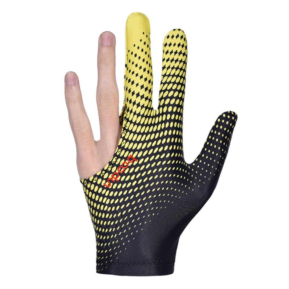 BOODUN 3 Finger Billiards Gloves Pool Cue Gloves Fits on Left or Right Hand