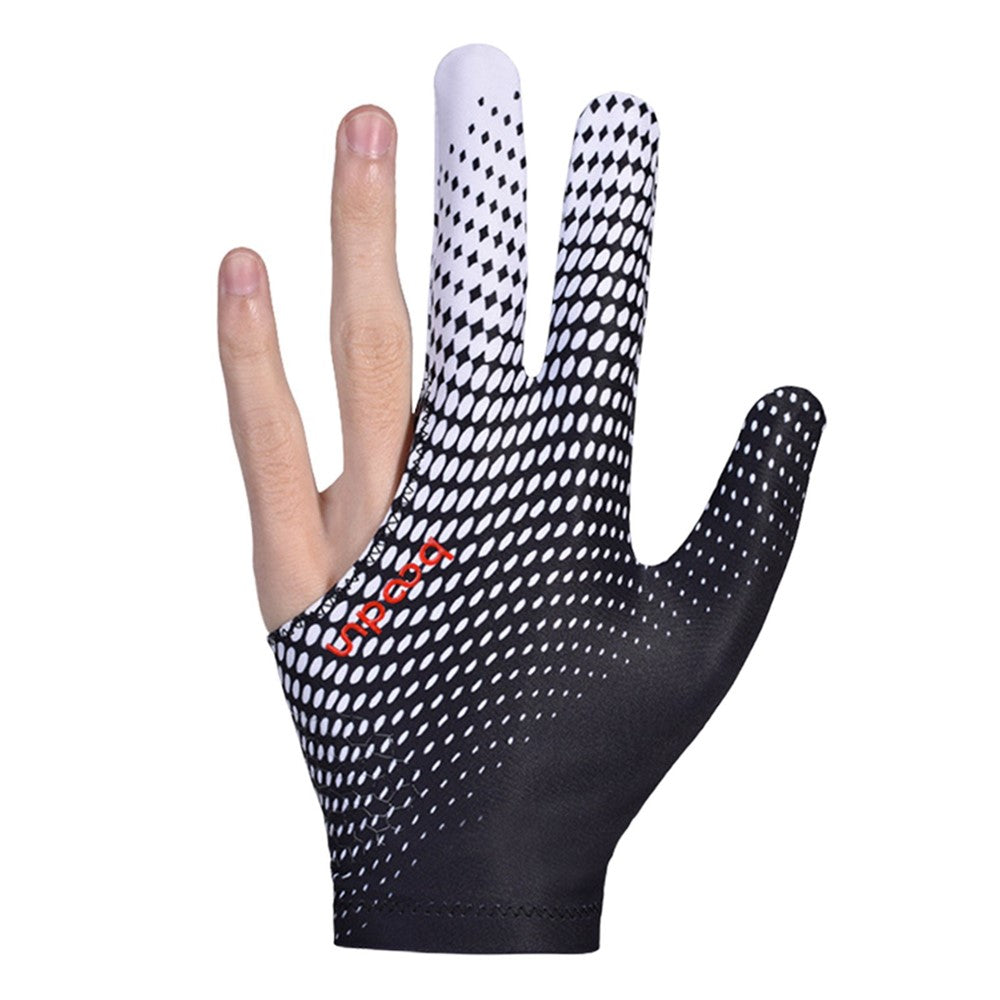 BOODUN 3 Finger Billiards Gloves Pool Cue Gloves Fits on Left or Right Hand