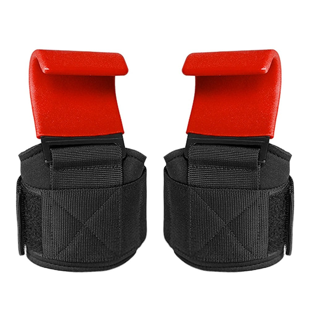 Weight Lifting Hooks Heavy Duty Lifting Wrist Straps Dumbbells Weightlifting Sports Gloves and Grip Pads for Deadlift Powerlifting Pull Up Bar