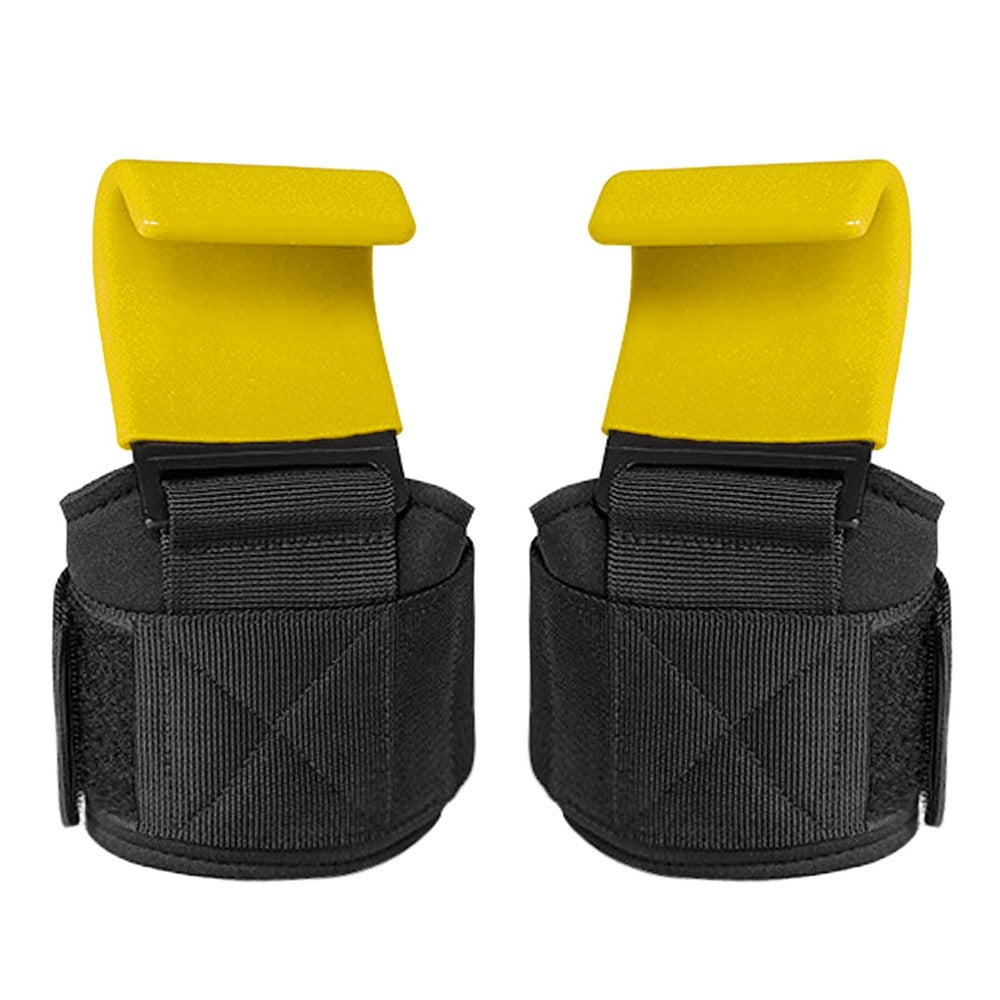Weight Lifting Hooks Heavy Duty Lifting Wrist Straps Dumbbells Weightlifting Sports Gloves and Grip Pads for Deadlift Powerlifting Pull Up Bar