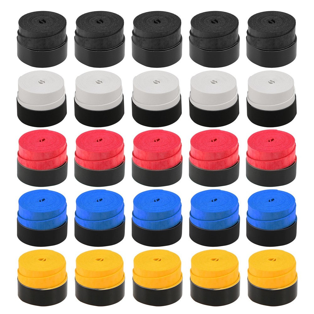Tennis Racket Grip Tape Anti Slip Super Absorbent Tennis Overgrip Badminton Overgrip Pickleball Replacement Grip