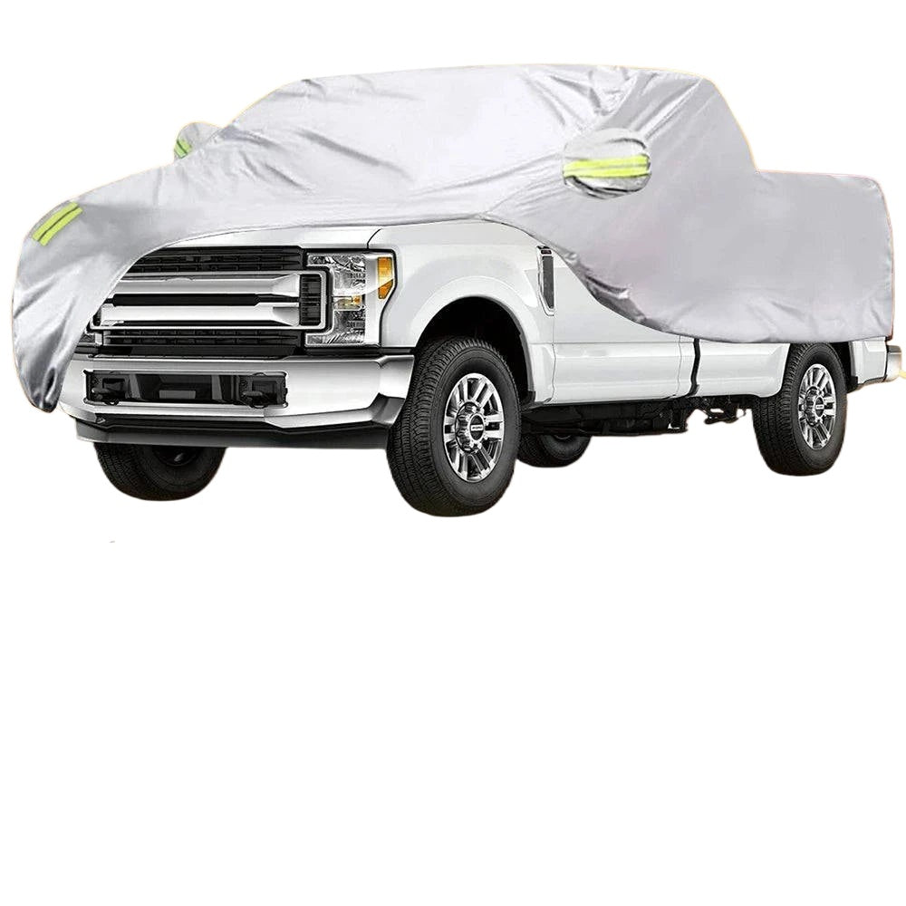 Truck Cover All Season Car Cover for Pickup Truck Against Dust Debris Windproof UV Car Protect 170T Replacement for Ford Raptor-WAYBIKER