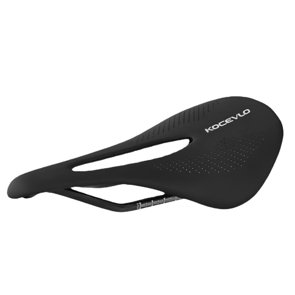 Kocevlo Bicycle Saddle MTB Bike Saddles Carbon Fiber Saddle 240-143 mm/110 g Road Bike Bicycle / Steel Saddle Rails-WAYBIKER