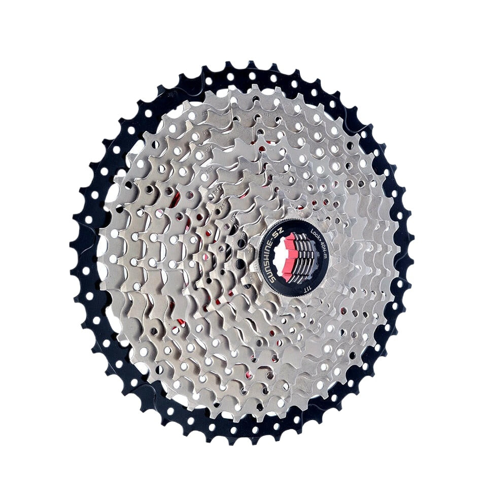 SUNSHINE Bicycle Cassette 8/9/10/11/12Speed Freewheel HG Structure Sprocket 32/36T/40T/42T/46T/50T/52T Flywheel For SHIMANO/SRAM-WAYBIKER