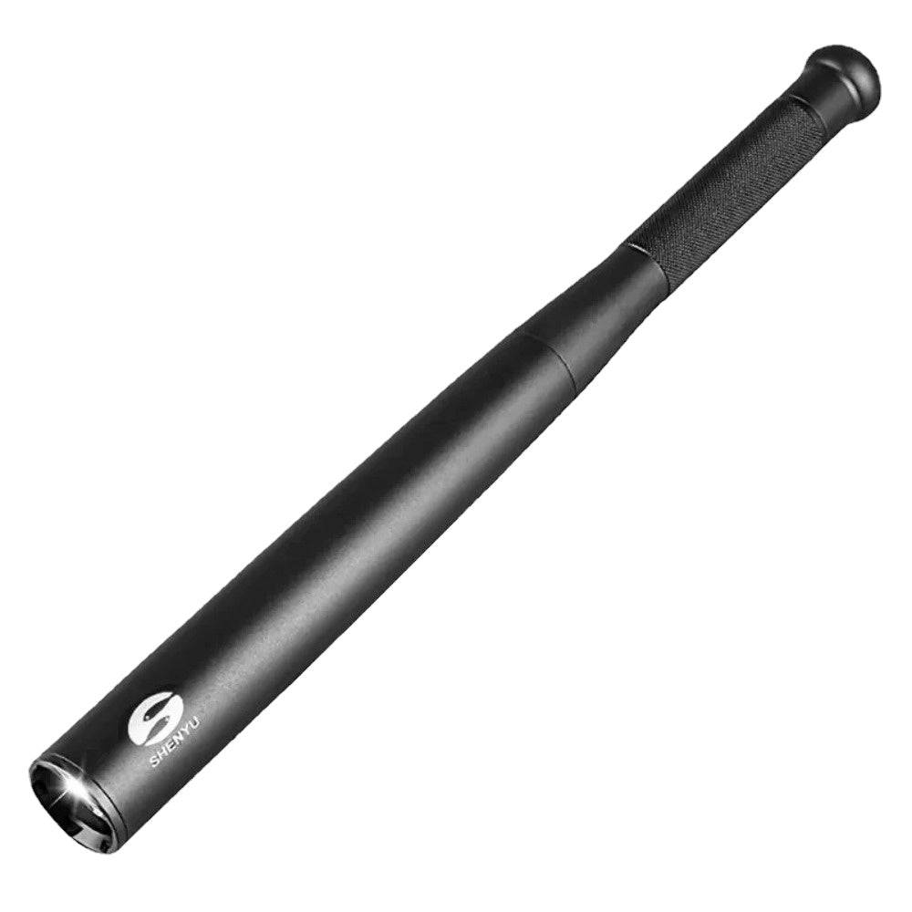 Baseball Bat LED Flashlight Waterproof Super Bright Baton Aluminium Alloy Powerful Torch Emergency Self Defense Outdoor Lighting-WAYBIKER