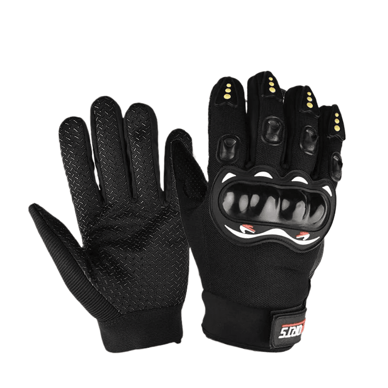 1 Pair Outdoor Sports Gloves Riding Hard Shell Full Finger Gloves Breathable Protective Bicycle Motorcycle Full Finger Gloves-WAYBIKER