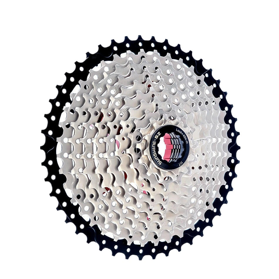 SUNSHINE Bicycle Cassette 8/9/10/11/12Speed Freewheel HG Structure Sprocket 32/36T/40T/42T/46T/50T/52T Flywheel For SHIMANO/SRAM-WAYBIKER