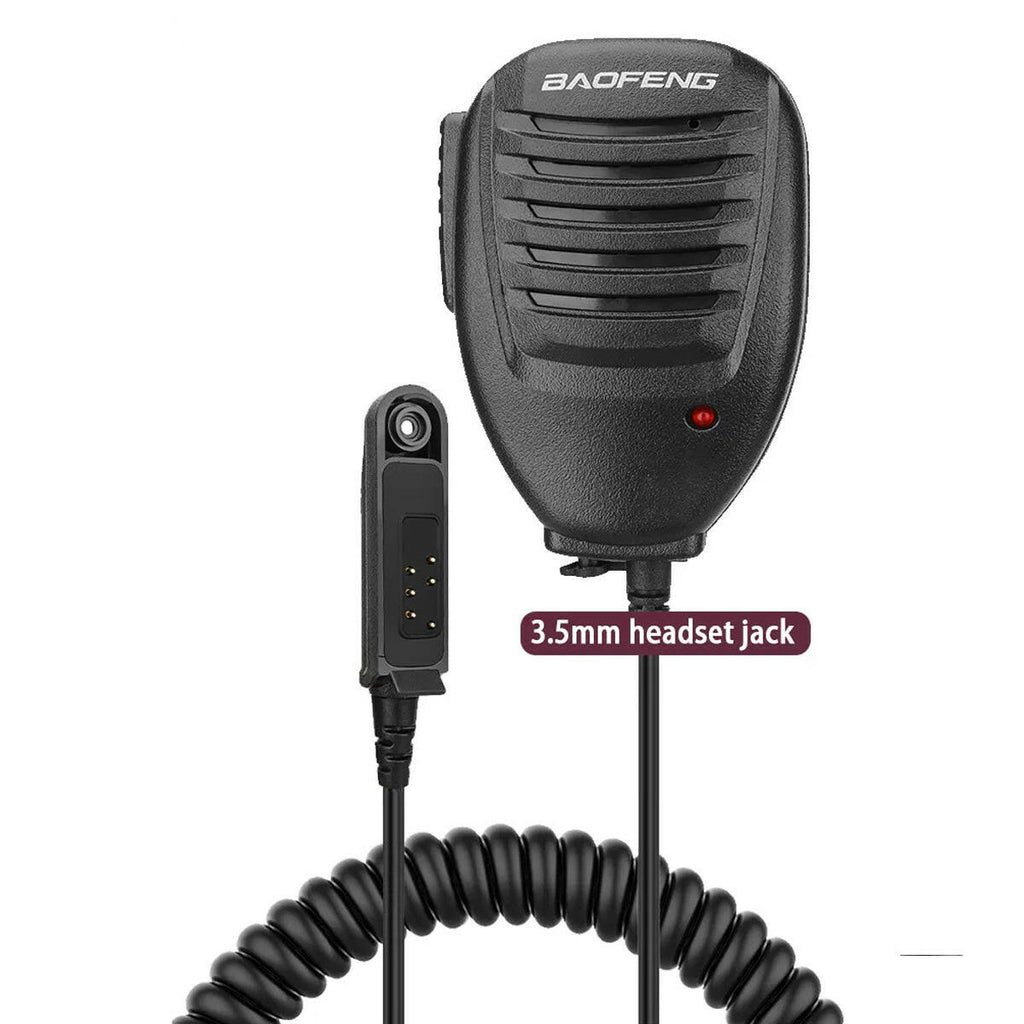 Baofeng UV-9R Plus/Pro Waterproof Shoulder Speaker Microphone For Baofeng UV-XR UV-9R PLUS/Pro BF-9700 UV-S22 Pro Walkie talkie