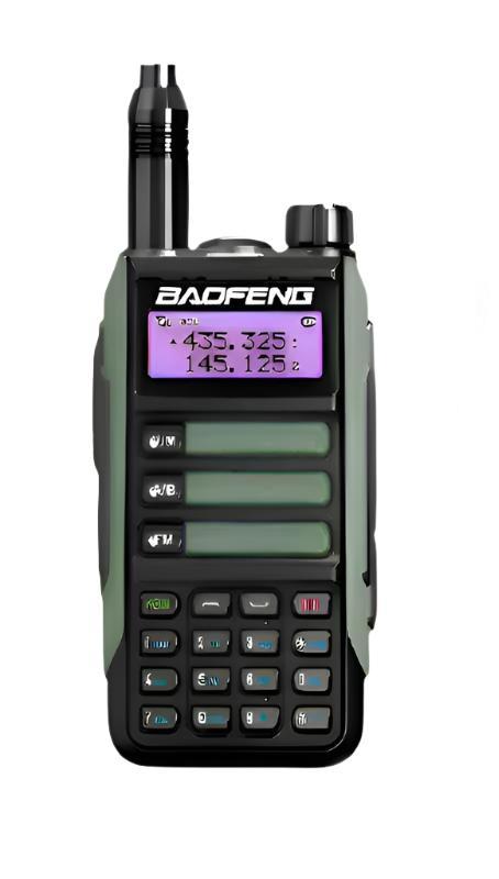 BaoFeng UV-16 Plus Walkie Talkie High Power USB C 10KM Long Range UV-16 Two Way Radio Dual Band Waterproof Transceiver FM Radio-WAYBIKER