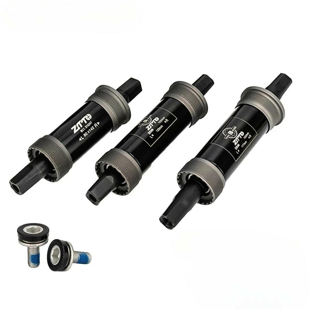 ZTTO Bicycle 80mm 100mm Square Tapered Bottom Bracket BSA 80x142 100x155 100x177 80 100 Axis For Quare Hole For Fat Snow Bike-WAYBIKER