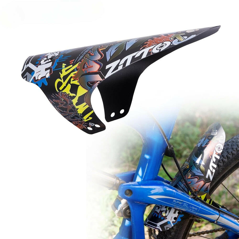 ZTTO MTB Mudguard Bicycle Fender Lightest durable Front Back Short Long Mudguards for Mountain Road MTB Bike 1 Piece