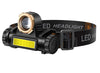 Zoomable Built-in Battery Camping Powerful LED Headlamp COB USB Rechargeable Headlight stepless dimming Torch Head Lamp Lantern-WAYBIKER