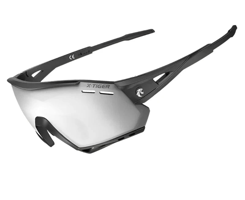 X-TIGER Photochromic Sports Sunglasses Bike Cycling Glasses Polarized UV400 Riding Driving Baseball Running Fishing Eyewear-WAYBIKER