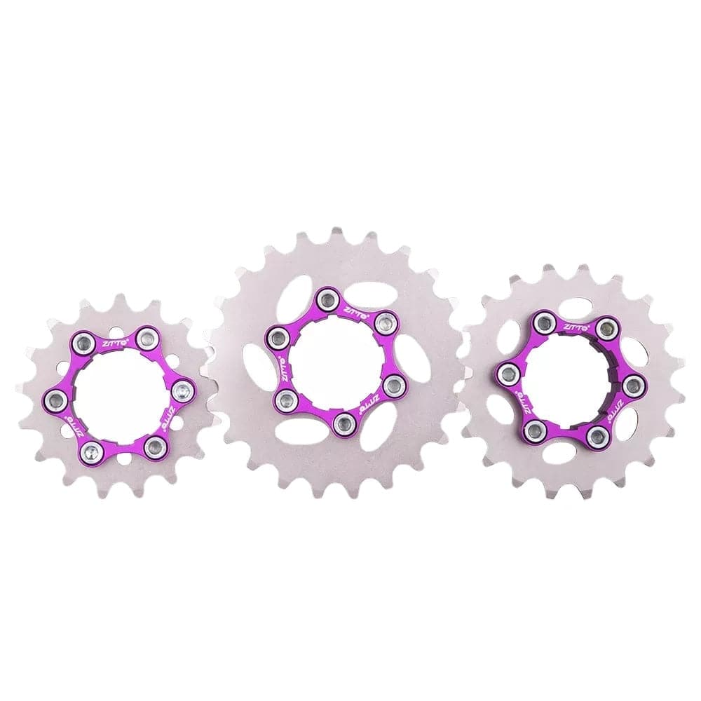 ZTTO MTB Single Speed Cassette One Speed Cog 1Speed Gear Fixed 16T 17T 18T 19T 20T 21T 22T 23T HG Freewheel K7 Bicycle Sprocket-WAYBIKER