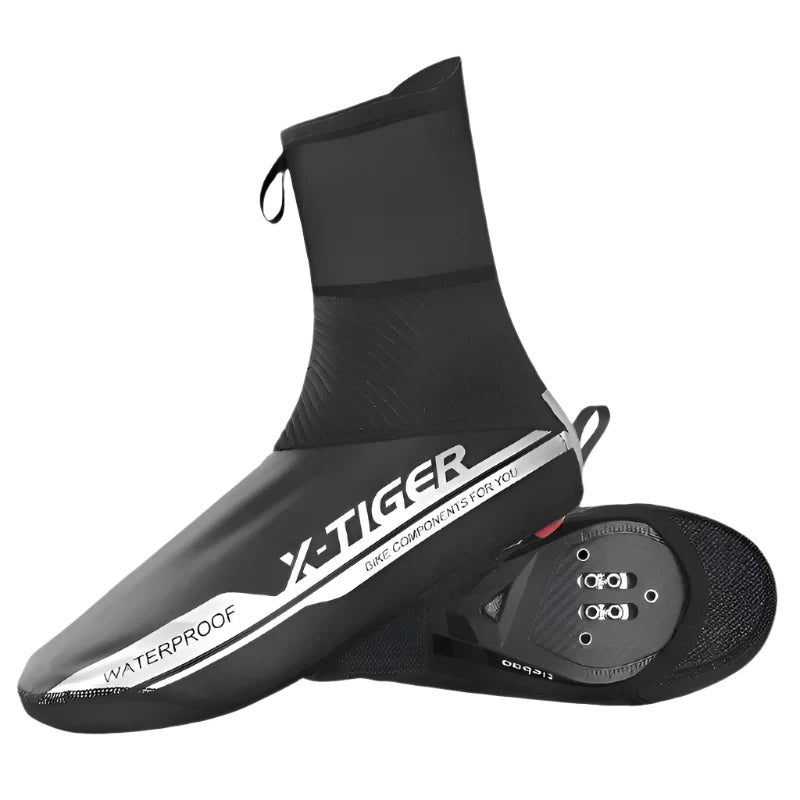 X-TIGER Cycling Shoe Cover Waterproof Reflective Anti-stain Bike Cycling Overshoes Covers Summer Mountain Bicycle Shoe Covers-WAYBIKER