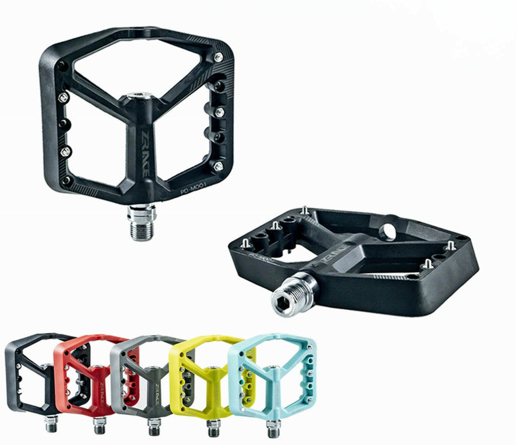 ZRACE PD-M001 Mountain Bike Nylon fiber Pedals Cycling, MTB DJ BMX Pedal, a pair 300g-WAYBIKER