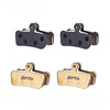 ZTTO 4 Pairs MTB Bike 4 Piston Disc Brake Pads Brake Shoes For Guide G2 RSC Hydraulic brake Metallic Brake Pads XO Trail E9 E7-WAYBIKER