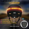2022 Cairbull Newest Road Bike Helmet Remote Control 270° Surround LED Light USB Charging Unisex Cycling Helmet for Night Riding-WAYBIKER