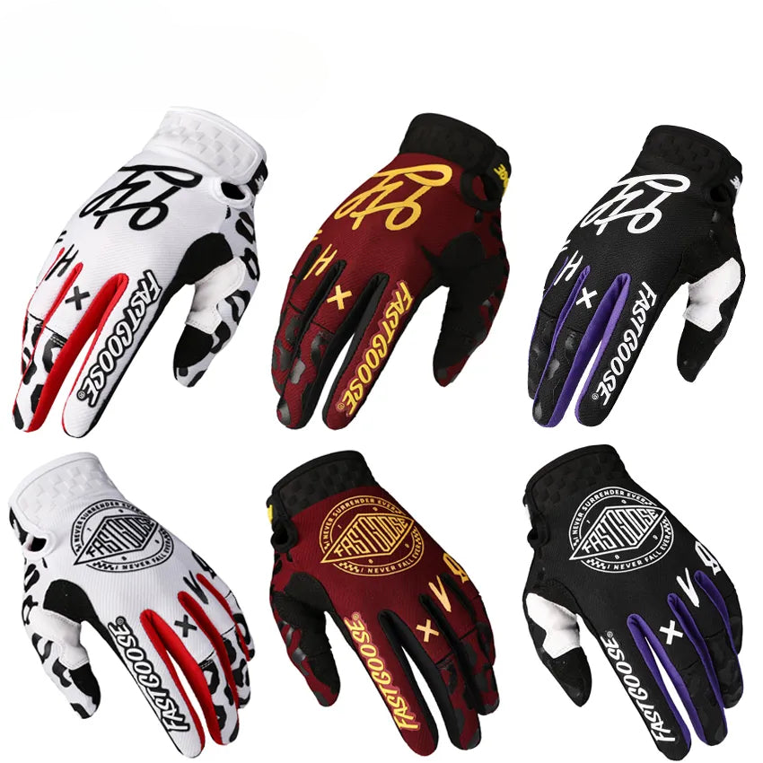Touch Screen Racing gloves Motocross Bike Gloves MTB Mountain Moto Motorcycle Cycling Bicycle Gloves Sport New Full Finger-WAYBIKER