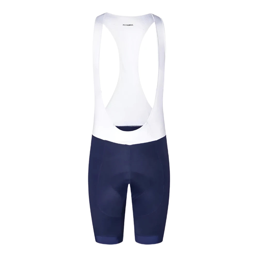 YKYWBIKE Navy blue CYCLING BIB SHORTS Pro Cycling Bib Shorts Shockproof 3D Sponge Pad for 8 hours rider-WAYBIKER
