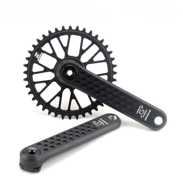 ZEROING Road Folding Bicycle Crankset 10/11/12speed GXP Single Chainring 40/42/44/46/48T With Bracket Bottom BSA For Gravel Bike