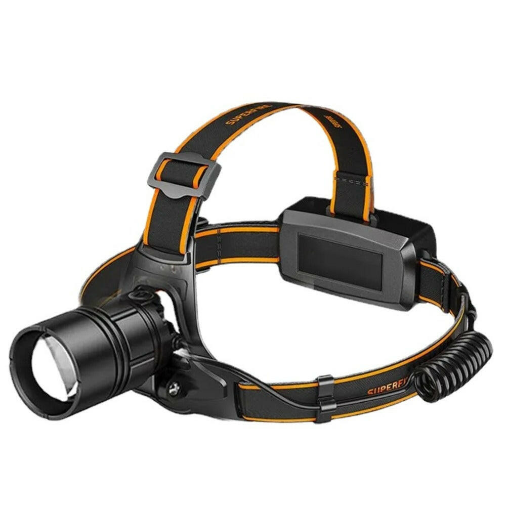 SUPERFIRE HL71/HL08 Portable LED Zoomable Headlamp Super Bright Camping Fishing Hiking Headlight Rechargeable Head Flashlight