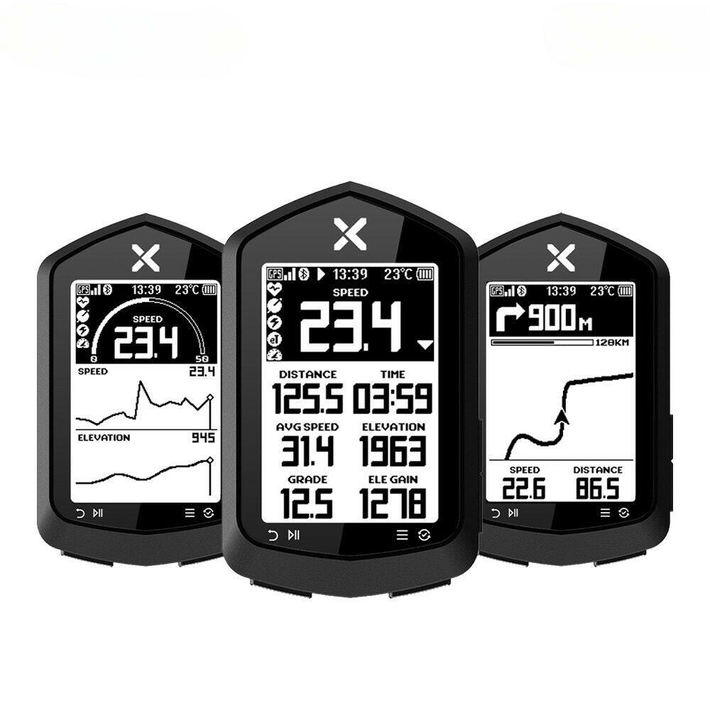 XOSS NAV Bike Computer Map Navigation Wireless Cycling Speedometer GPS Waterproof Bluetooth ANT+ Cadence Speed Power Meter-WAYBIKER