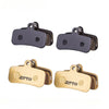 ZTTO 4 Pairs MTB Bike Semi Metallic/Full-Metallic Disc Brake Pads For Shimano Saint M810/M820/ZEE 640/QUADIEM MTB Disc Brake Pad-WAYBIKER