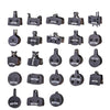 ZTTO 4Pairs MTB Semi Metal BIke Brake Pads Quiet Ceramic For Bicycle Disc Brake M8020 M6100 mt200 Guide Code E9 DB ER MT6 MT4-WAYBIKER