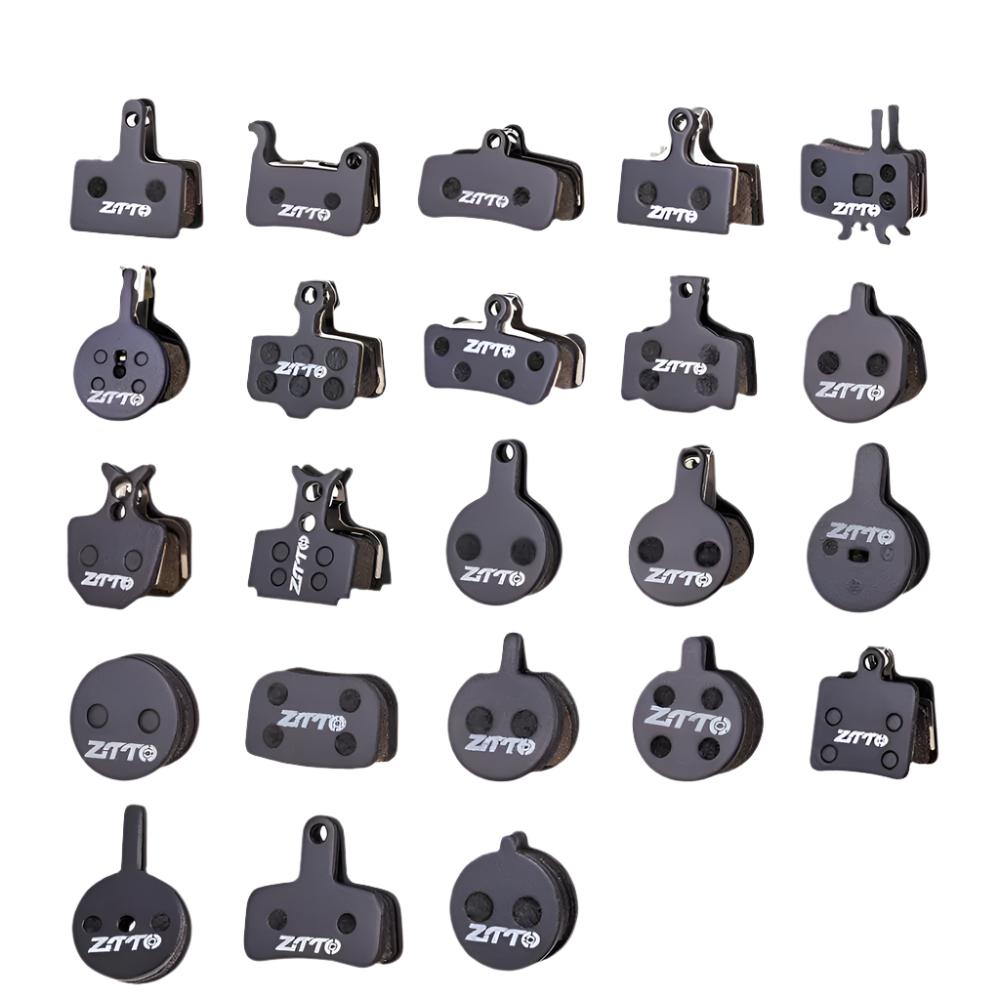 ZTTO 4Pairs MTB Semi Metal BIke Brake Pads Quiet Ceramic For Bicycle Disc Brake M8020 M6100 mt200 Guide Code E9 DB ER MT6 MT4-WAYBIKER