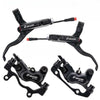 ZOOM HB-876E E-Bike 4-Piston Hydraulic Disc Brake Set Electric Scooter Folding Mtb Bike Power Off ebrake-WAYBIKER