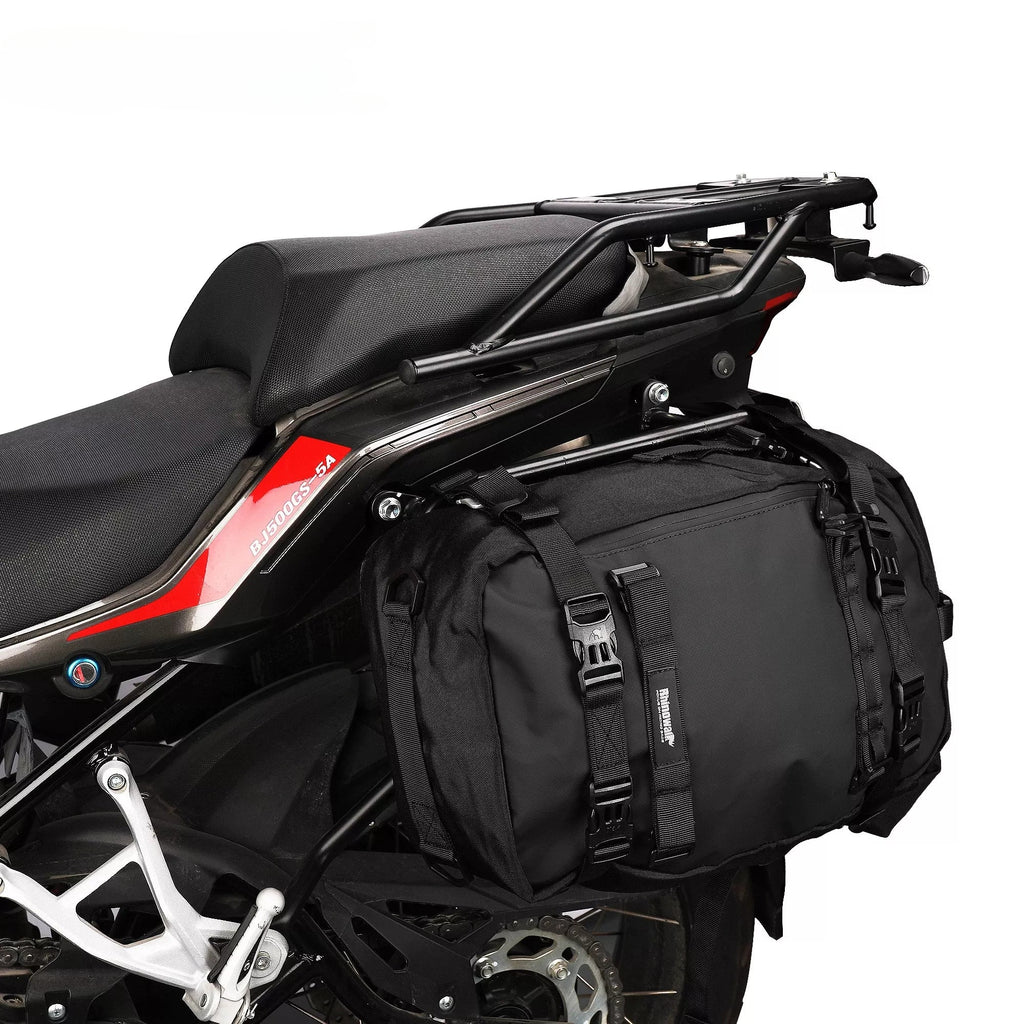 Rhinowalk Motorcycle Rear Bag 30L/20L/10L Motocross Motor Side Tail Bag Waterproof Inner Bag Saddle Storage Bag Luggage 1 Piece