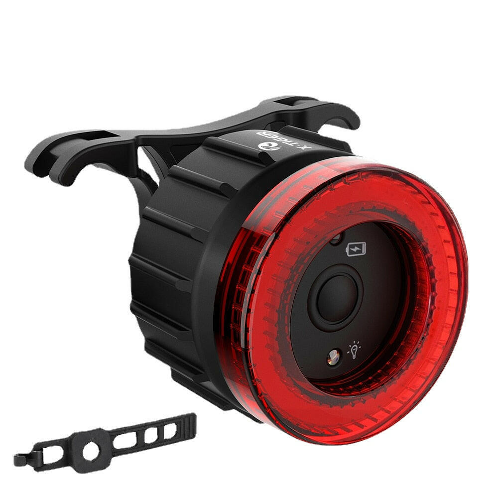 X-TIGER Bicycle Taillight Bicycle Smart Auto Brake Sensing Light Waterproof LED Charging Cycling Taillight Warn Bike Rear Light-WAYBIKER