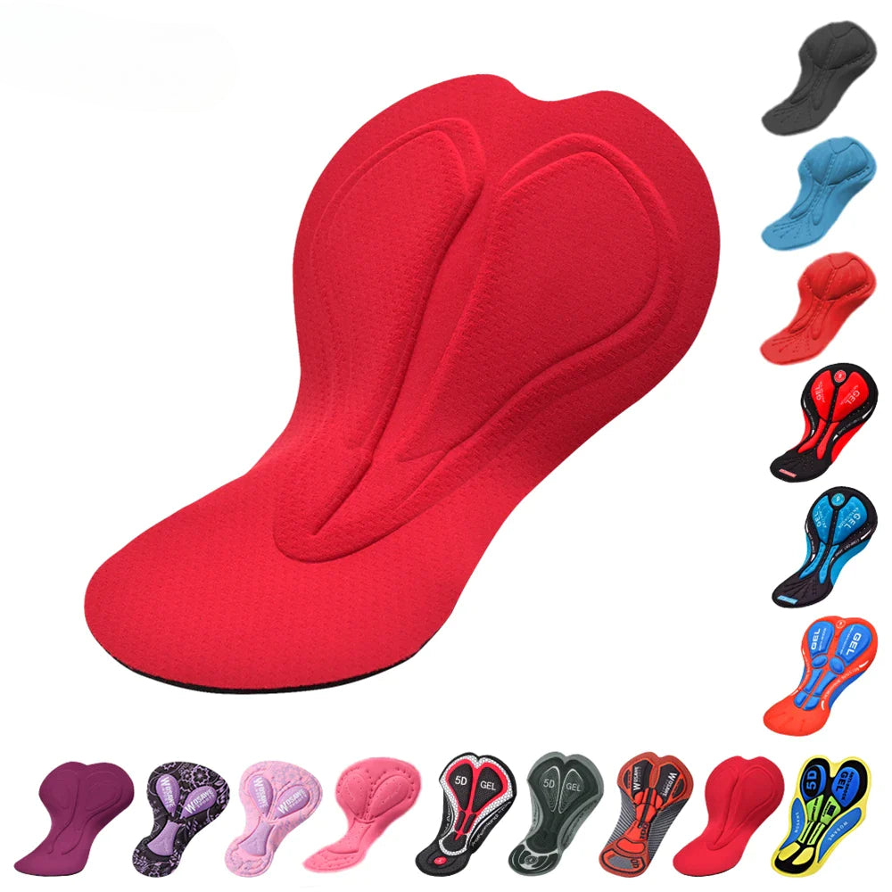 WOSAWE Cycling Shorts' DIY Cushion High Elasticity Sponge Cushion Bike Sport Wear Riding Base Outdoor Biking Underwear Padded-WAYBIKER