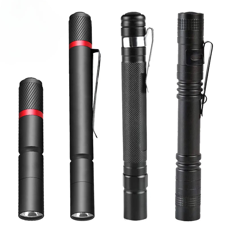 ZHIYU Mini LED Flashlight XPE Portable Pen Light Waterproof Torch Camping Emergency Outdoor Walking Lantern Keychain Flashlight-WAYBIKER