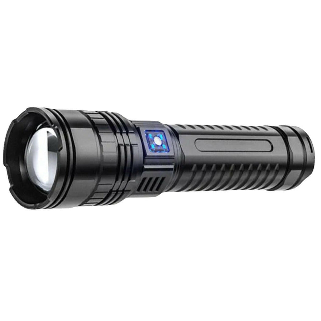 10000LM 800W Most Powerful Led Flashlights Tactical 15000mah Built-in Battery Flash Light Emergency Spotlights 4km Holiday Gifts