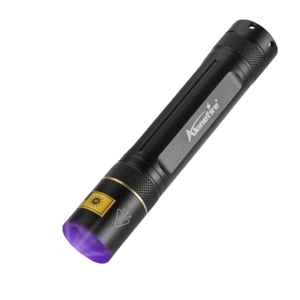 365nm High Power Blacklight LED Flashlight Invisible Ink Marker Cat Dog Urine Tinea Leakage Ore Money Scorpion Fluorescence Lamp-WAYBIKER
