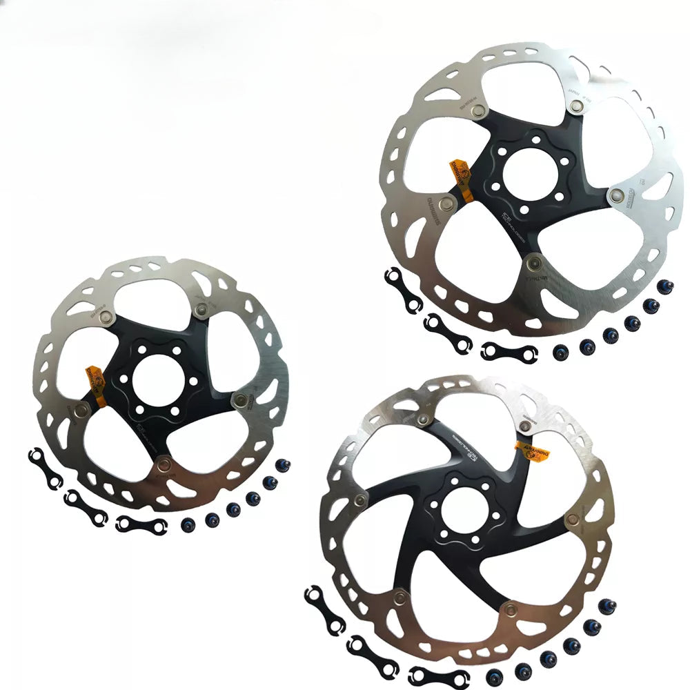 Shimano Deore XT SLX RT76/26/56/66/86 Bike Brake Disc 6 Bolt Ice Point Technology MTB Mountain Bicycle Disc 160MM 180MM 203MM-WAYBIKER