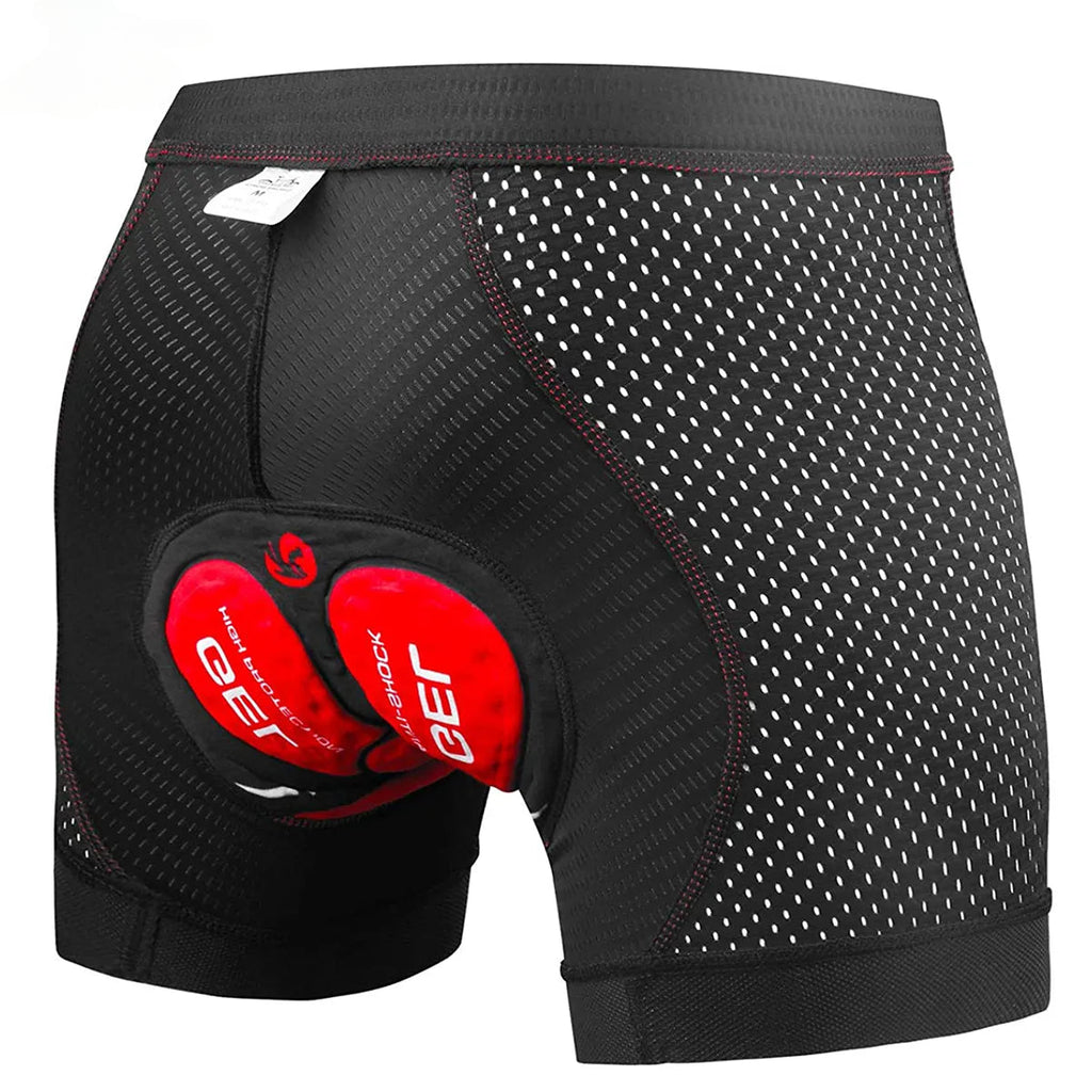 X-Tiger Cycling Underwear Upgrade 5D Padded Cycling Shorts 100% Lycra Shockproof MTB Bicycle Shorts Road Bike Shorts-WAYBIKER