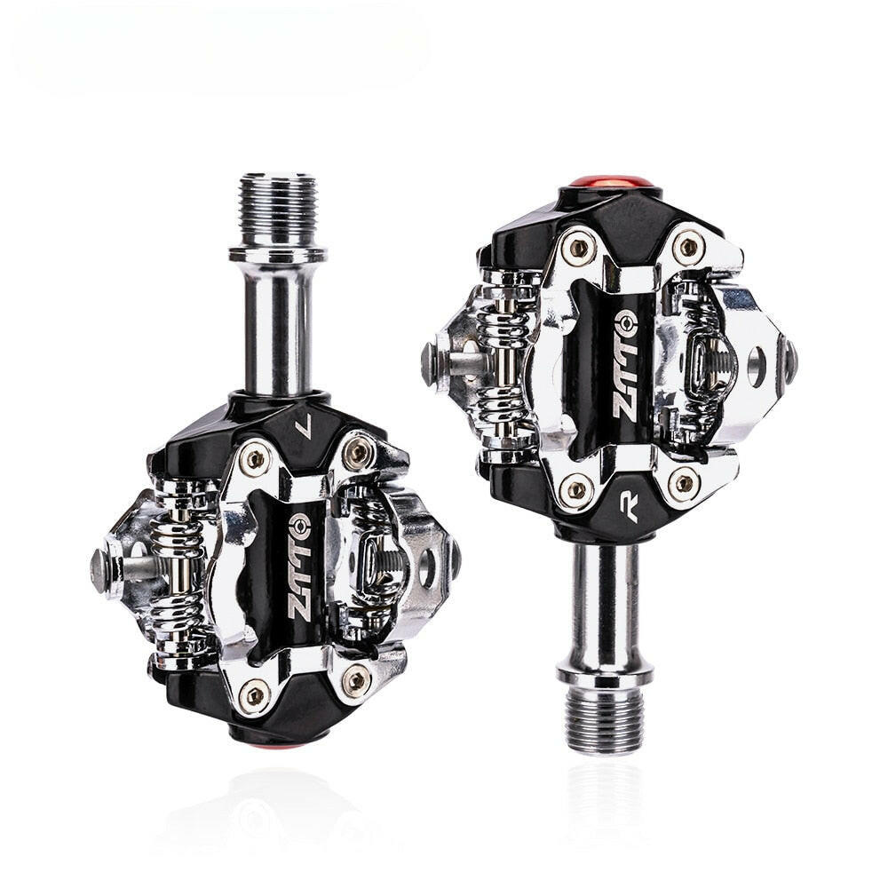 ZTTO Bike Pedals Cycling Road Bike MTB Clipless Pedals Self-locking Pedal with Clips Doubleside Ultralight Pedal Bike Parts-WAYBIKER