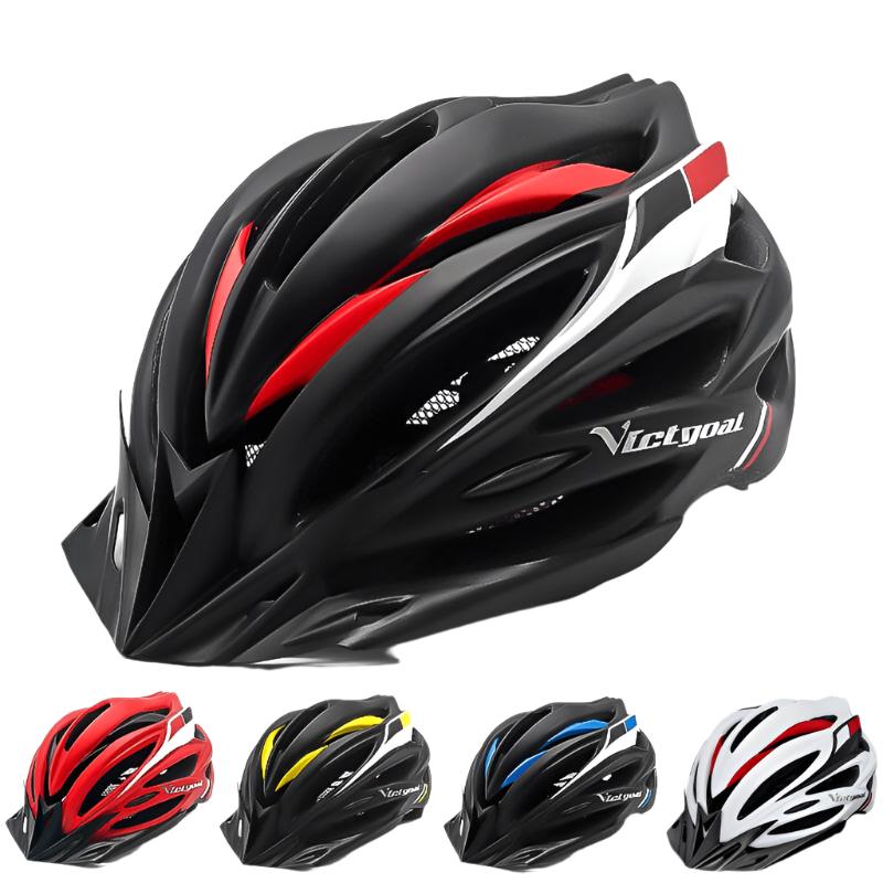 VICTGOAL Bicycle Helmet For Men Ultralight Safety MTB Road Racing Bike Helmet Speed Motorcycle Electric Scooter Cycling Helmet-WAYBIKER