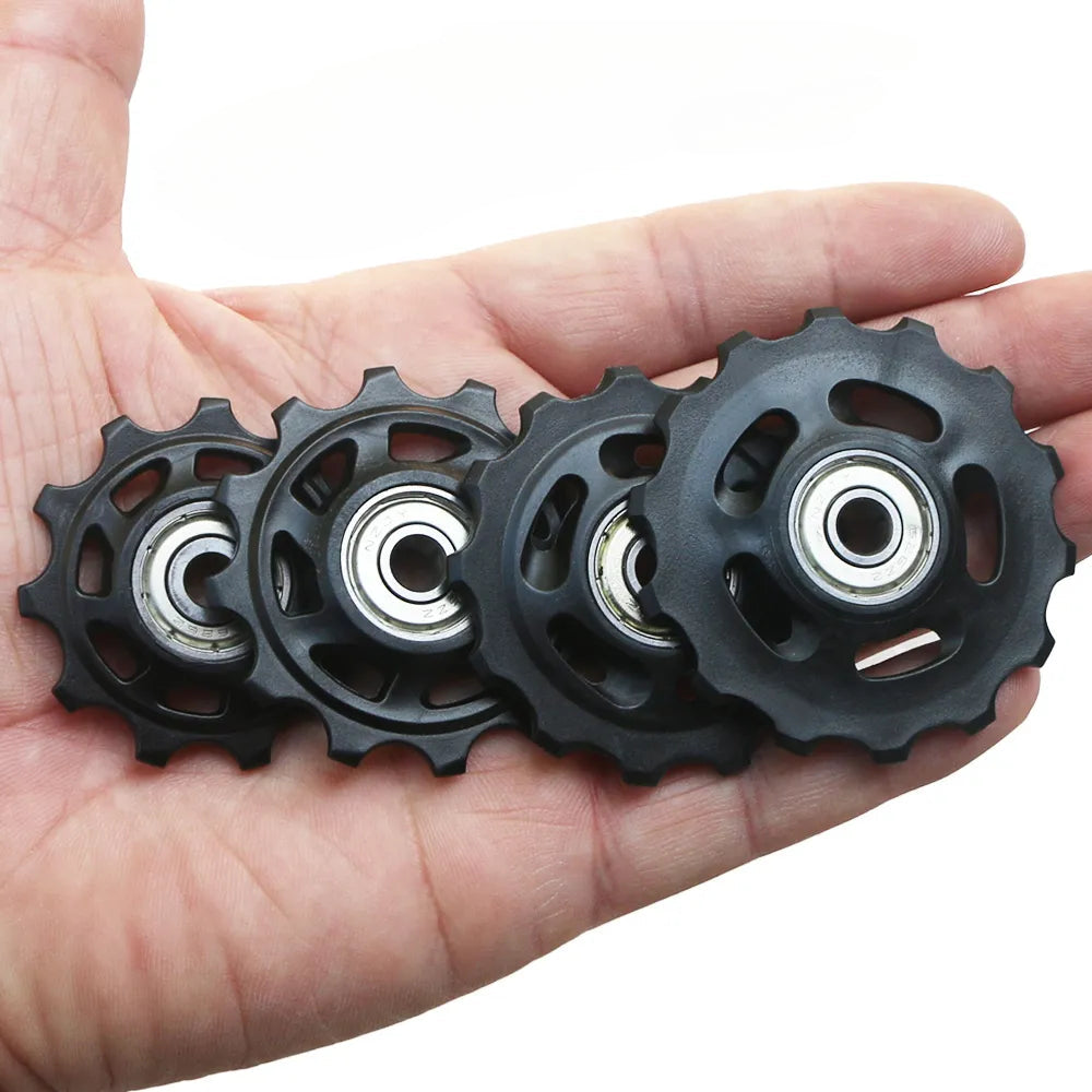 11T 12T 13T 14T Bearing MTB Bicycle Rear Guide Wheel Road Bike Jockey Rear Derailleur Pulley Roller for Shimano Sram Repair Kit-WAYBIKER