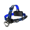 XML T6 LED aluminum alloy Headlamp 4-Mode Zoom Powerful Headlight Rechargeable 18650 Waterproof Head Flash Torch Camping Hunting-WAYBIKER