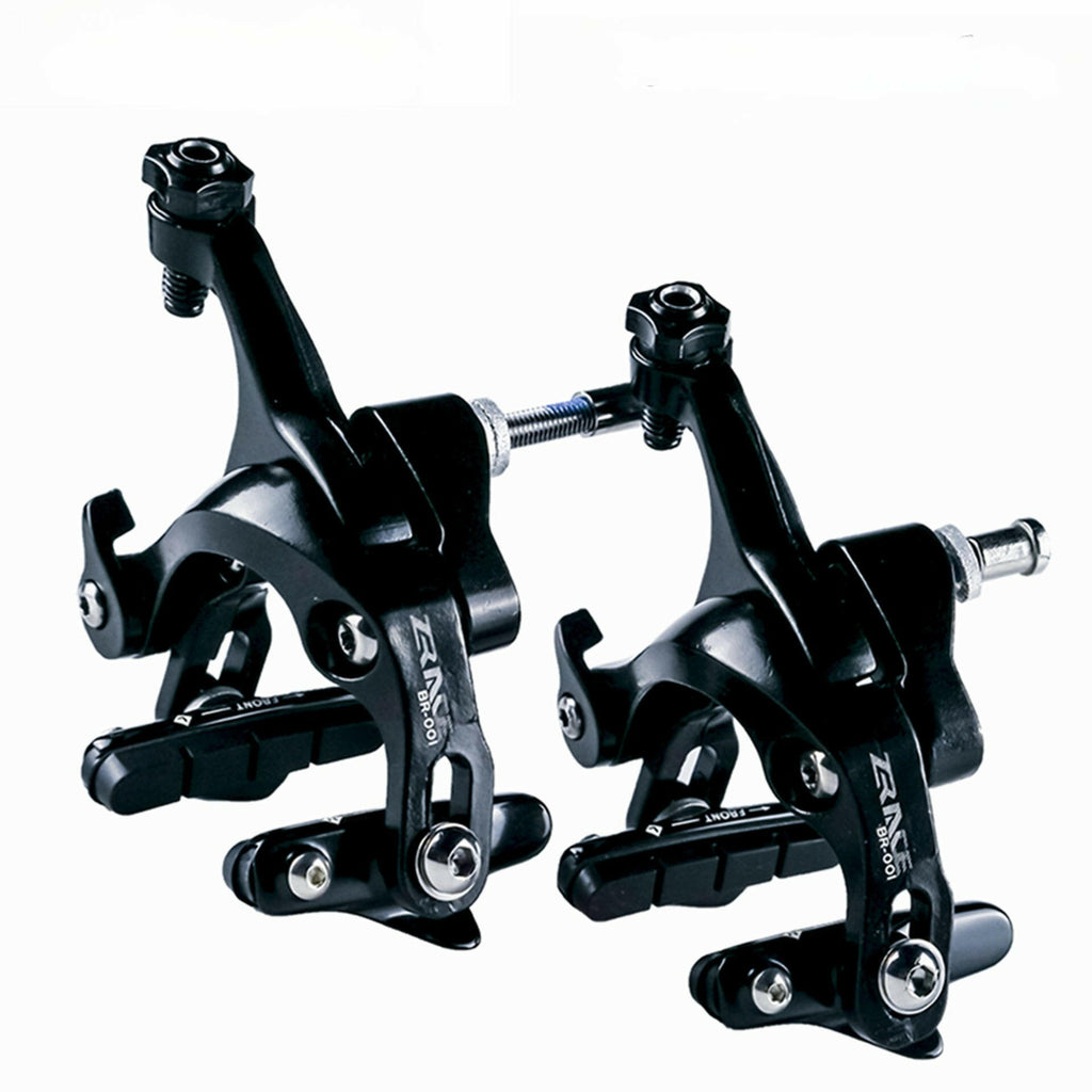 ZRACE BR-001 Caliper Brake Road and Folding Bicycle Brake, Dual Pivot Calipers-WAYBIKER
