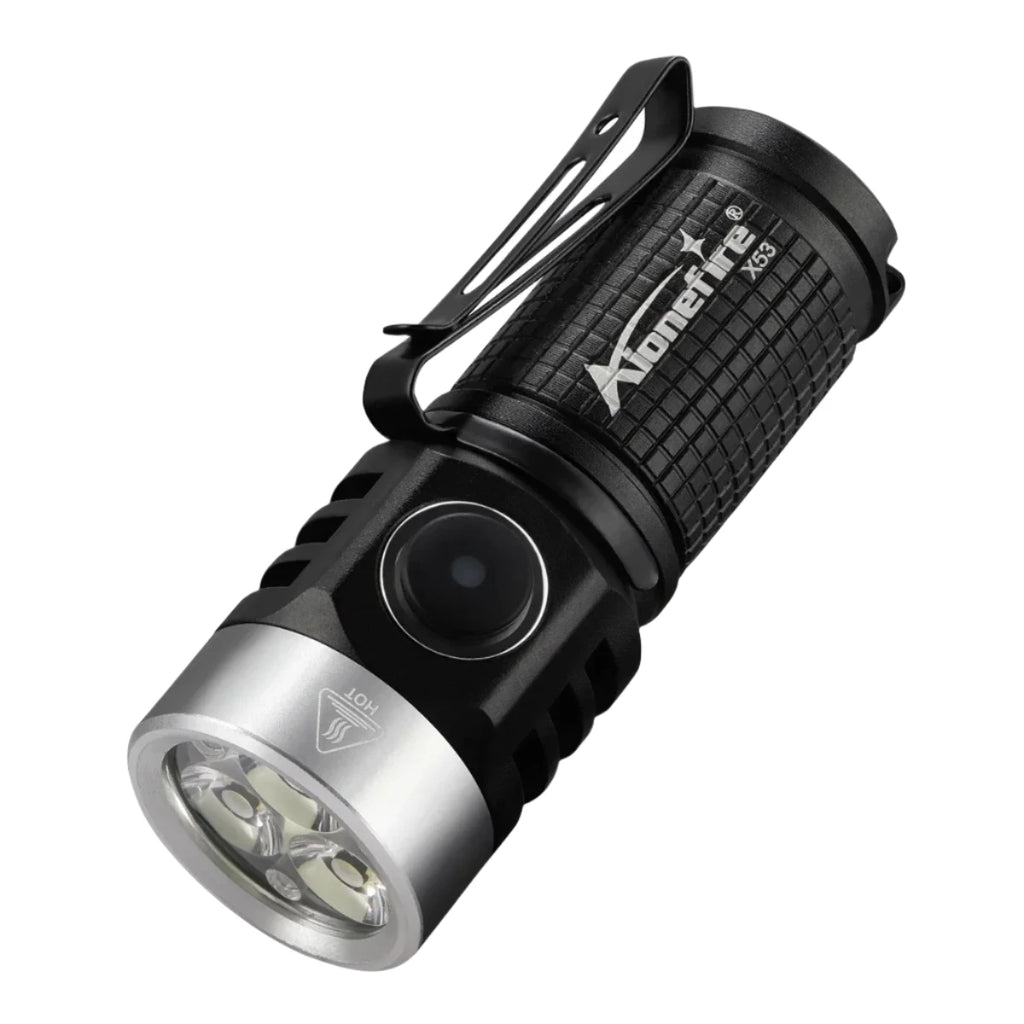 6500K Flashlight 3xLed Bright Rechargeable Portable Clip flash light Magnet Night llighting Outdoor Camping Work Car Repair Lamp-WAYBIKER