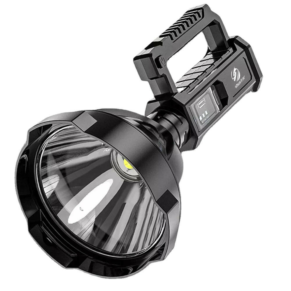 Rechargeable High Power Led Flashlights Ultra-long Lighting Distance Lamp Searchlight XHP70 Powerful Lantern Torches