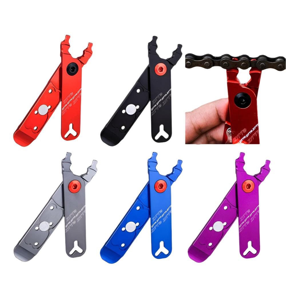 ZTTO Bicycle Master Link Pliers Valve Tool Tire Lever Missing Chain Connector Cutter Remove Install 4 in 1 Multi Function CNC Ch-WAYBIKER